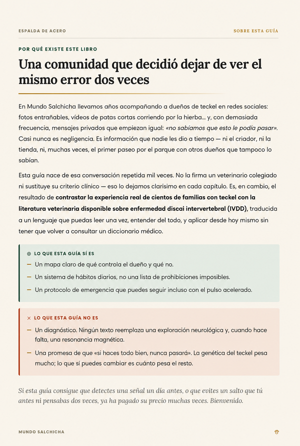 Una comunidad que decidió dejar de cometer el mismo error.